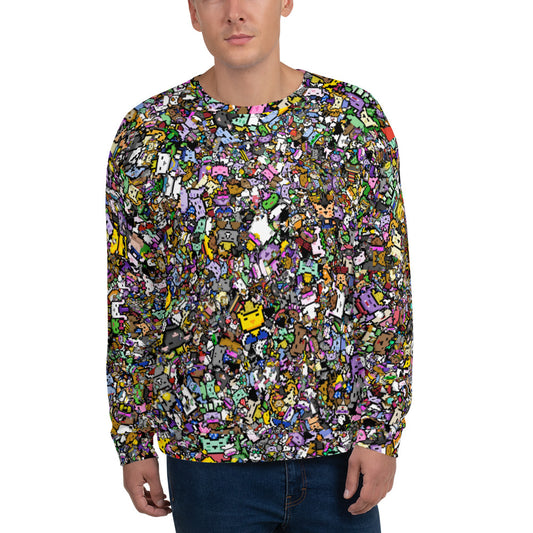 Crazy PixelBeasts - Unisex Sweatshirt