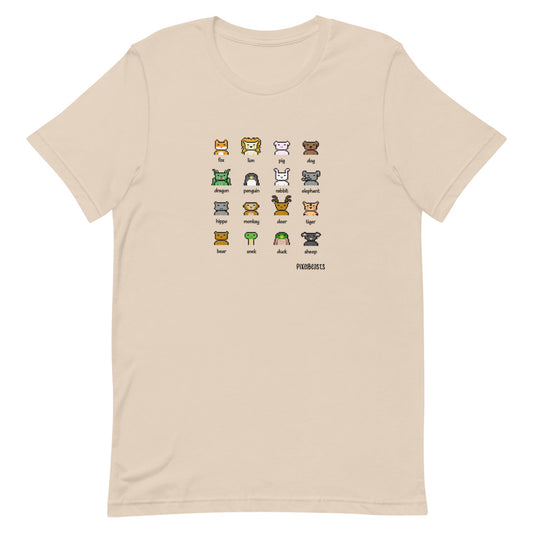 Animal Names - Unisex t-shirt
